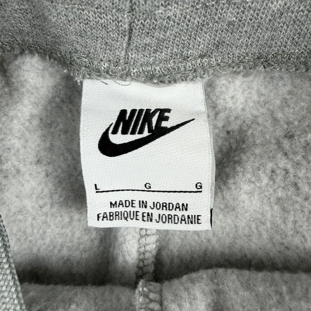 Nike Youth Grey Joggers Sweatpants Logo‎ Size L